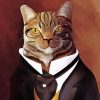 Victorian Cat Diamond Paintings