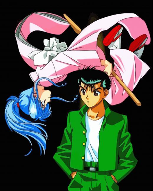 Yuyu Hakusho Illustrations Diamond Paintings