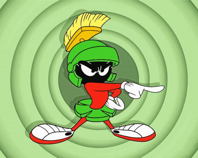 Aesthetic Marvin Martian Diamond Paintings