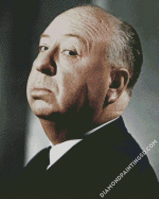 Aesthetic Alfred Hitchcock Diamond Paintings