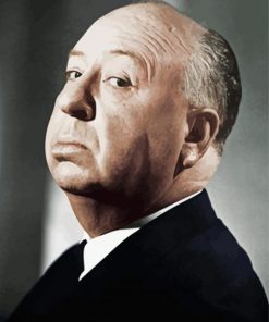 Aesthetic Alfred Hitchcock Diamond Paintings