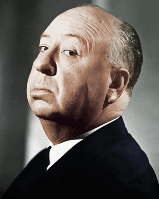 Aesthetic Alfred Hitchcock Diamond Paintings