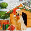 Aesthetic Dog Christmas Diamond Paintings