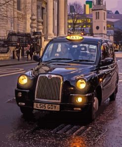 Aesthetic London Taxi Diamond Paintings