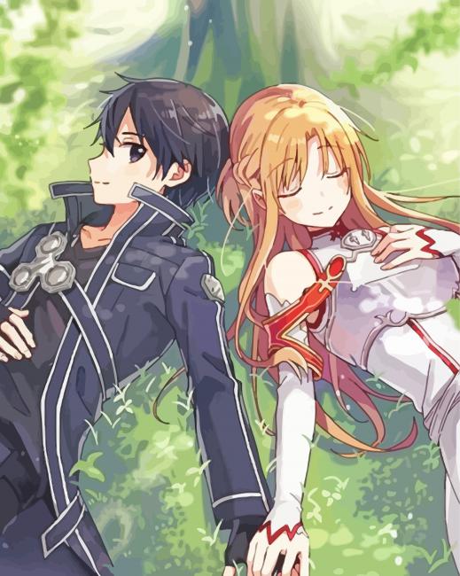 Aesthetic Sword Art Online Diamond Paintings