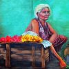 Asian Old Lady Diamond Paintings