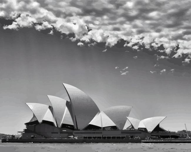 Black And White Sydney Diamond Paintings