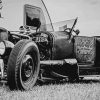 Black And White Ratrod Car Diamond Paintings