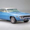 Blue 1971 Roadrunner Diamond Paintings