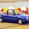 Blue Vw Cabriolet Diamond Paintings