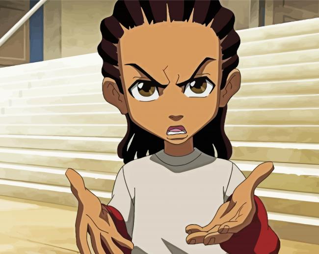 Boondocks Anime Character Diamond Paintings