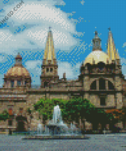 Cathedral Of Guadalajara Diamond Paintings