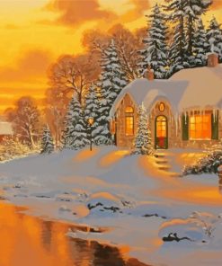 Christmas Painter Of Light Thomas Diamond Paintings