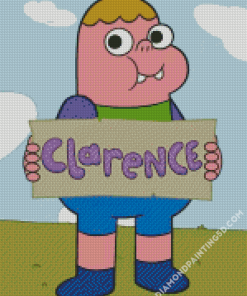 Clarence Animation Diamond Paintings