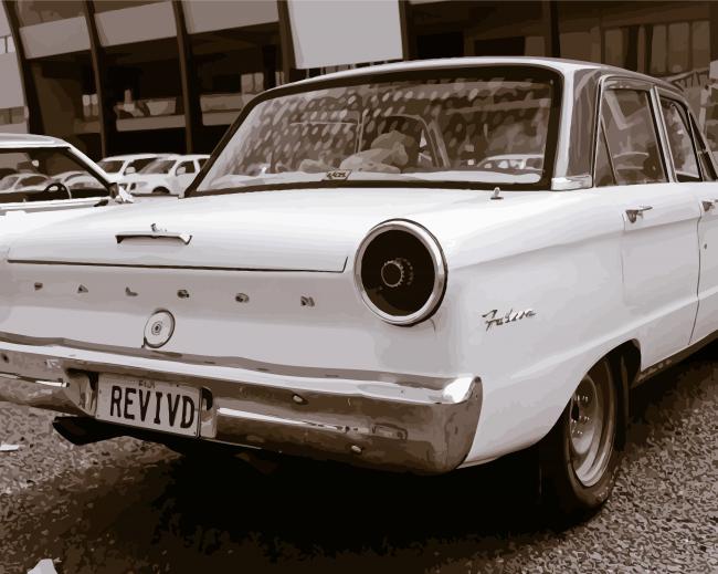 Classic Ford Falcon Diamond Paintings