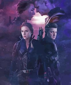 Clint And Natasha Poster Diamond Paintings