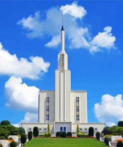 Curitiba Temple Diamond Paintings