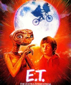 ET The Extra Terrestrial Movie Diamond Paintings