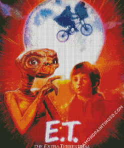 ET The Extra Terrestrial Movie Diamond Paintings