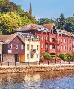 Exeter Buildings England Diamond Paintings