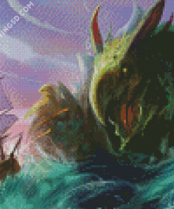 Fantasy Dragon Turtle Diamond Paintings