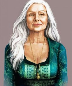 Gorgeous Old Lady Diamond Paintings