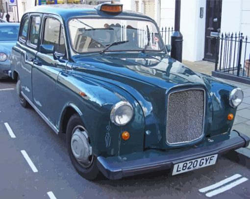 London Taxi Diamond Paintings