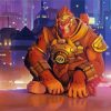 Overwatch Winston Game Character Diamond Paintings