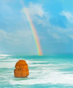 Rainbow Beach Seascape Diamond Paintings