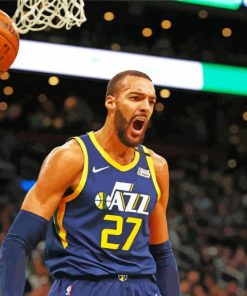 Rudy Gobert Basketballer Diamond Paintings