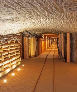 Salt Mine Wieliczka Hundreds Poland Diamond Paintings