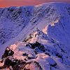 Snowy Striding Edge Sunset Diamond Paintings