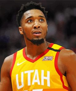 American Basketballer Donovan Mitchell Diamond Paintings