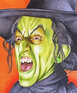 The Wizard Of Oz Wicked Witch Of The West Diamond Paintings