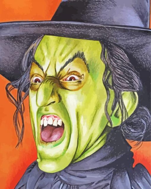 The Wizard Of Oz Wicked Witch Of The West Diamond Paintings