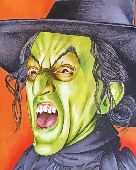 The Wizard Of Oz Wicked Witch Of The West Diamond Paintings