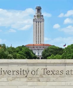 The University Of Texas Building Diamond Paintings