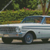 White Ford Falcon Diamond Paintings