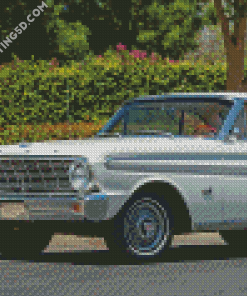 White Ford Falcon Diamond Paintings