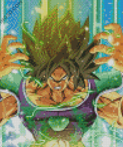 Broly Dragon Ball Diamond Paintings