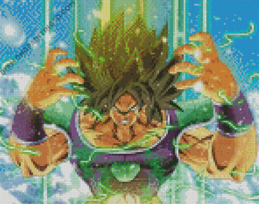 Broly Dragon Ball Diamond Paintings