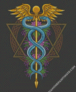 Caduceus Diamond Paintings