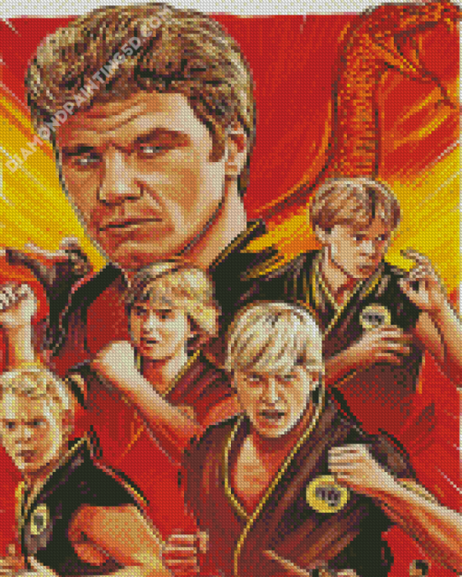 Cobra Kai Characters Diamond Paintings