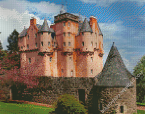 Craigievar Castle Aberdeen Diamond Paintings