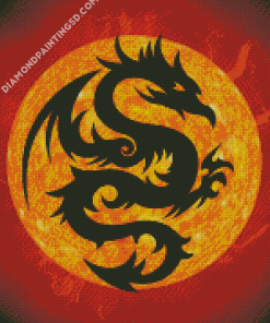 Dragon Fire Diamond Paintings