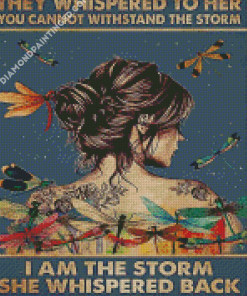 I Am The Storm Diamond Paintings