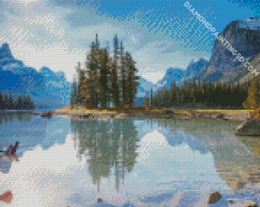 Jasper National Park Of Canada Diamond Paintings