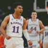 Kansas Basketball Player Diamond Paintings