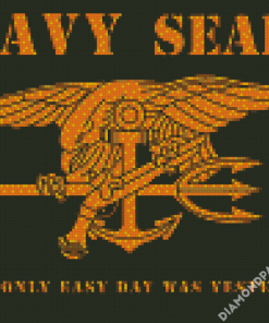 Navy Seal Logo Diamond Paintings