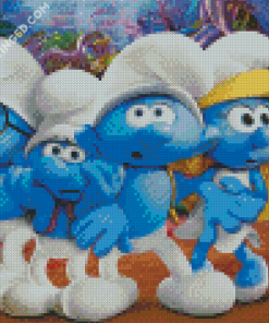 Smurfs Diamond Paintings